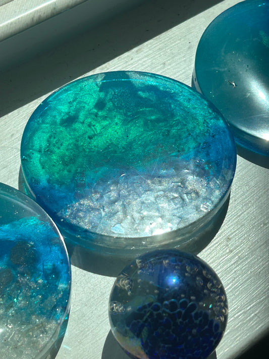 Custom Resin Art Piece