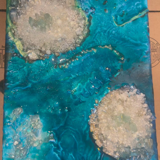 Beach Resin Canvas Gold Coast